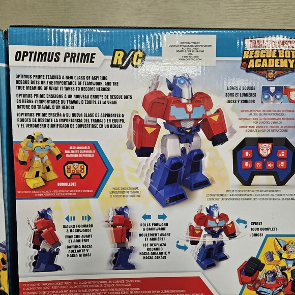 NEW Transformers Rescue Bots Academy Remote Control "Optimus Prime" - Picture 2 of 4